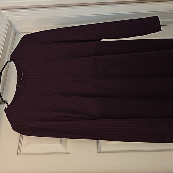 Vintage knit long sleeve maxi dress - Picture 3 of 4